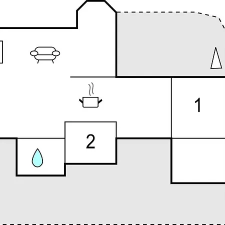 2 Bedroom Cozy In